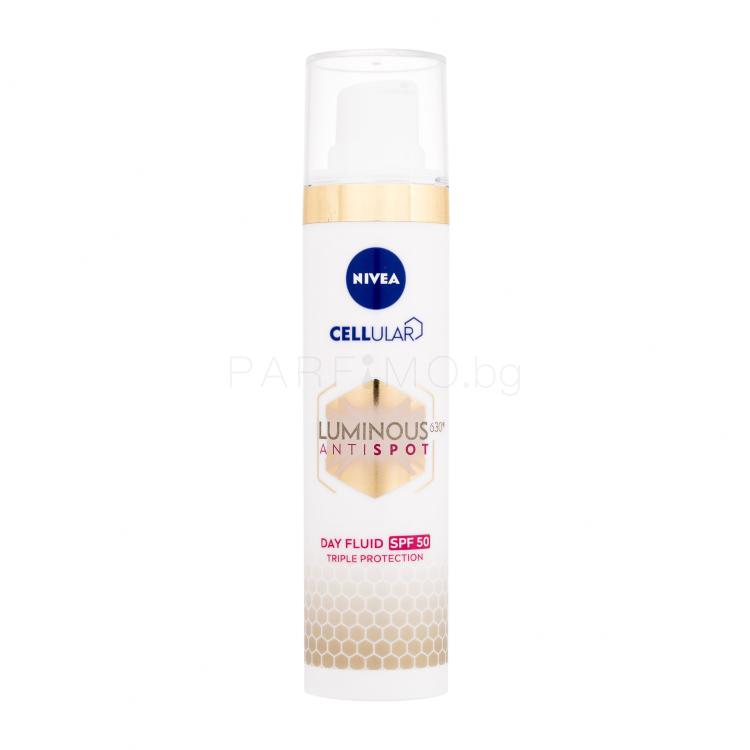 Nivea Luminous 630 Antispot SPF50 Дневен крем за лице за жени 40 ml