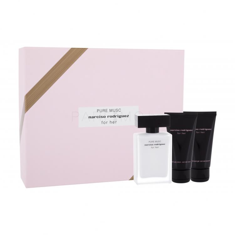 Narciso Rodriguez For Her Pure Musc Подаръчен комплект EDP 50 ml + душ гел 50 ml + лосион за тяло 50 ml