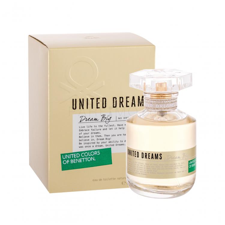 Benetton United Dreams Dream Big Eau de Toilette за жени 80 ml