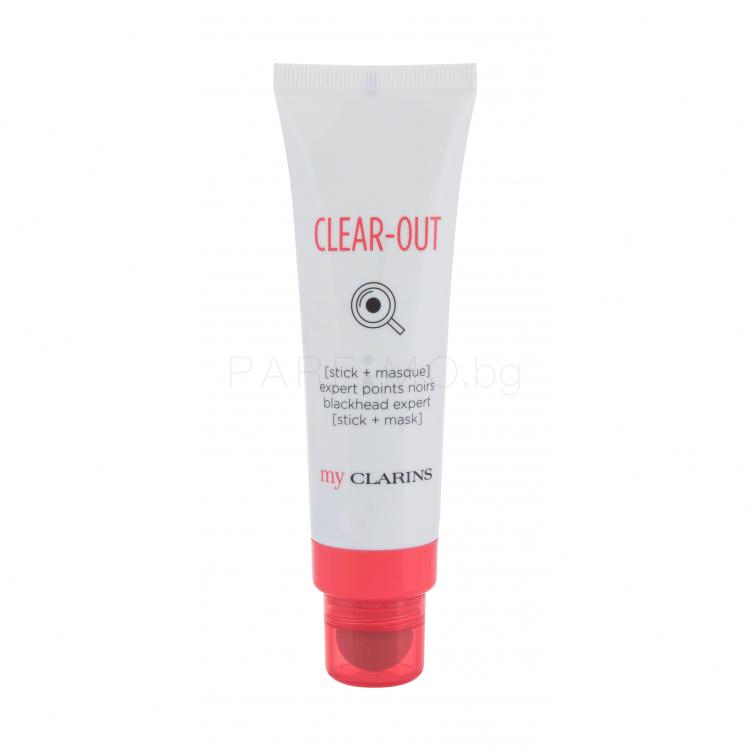 Clarins Clear-Out Blackhead Expert Stick + Mask Маска за лице за жени 50 ml