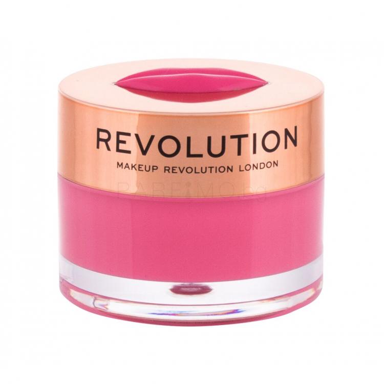 Makeup Revolution London Lip Mask Overnight Watermelon Heaven Балсам за устни за жени 12 g