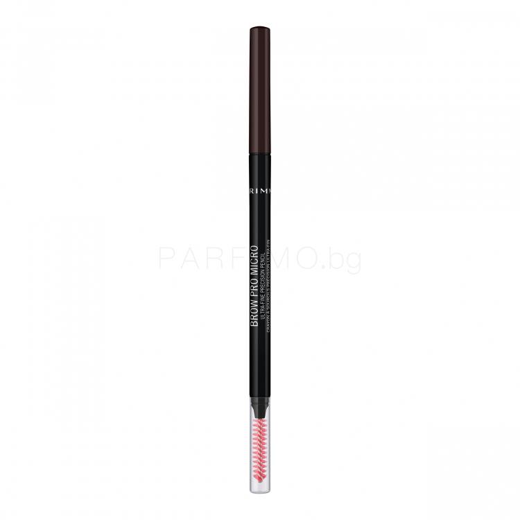 Rimmel London Brow Pro Micro Молив за вежди за жени 0,09 g Нюанс 003 Dark Brown