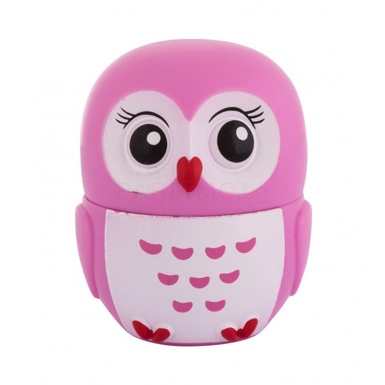 2K Lovely Owl Балсам за устни за деца 3 g Нюанс Raspberry Smoothie