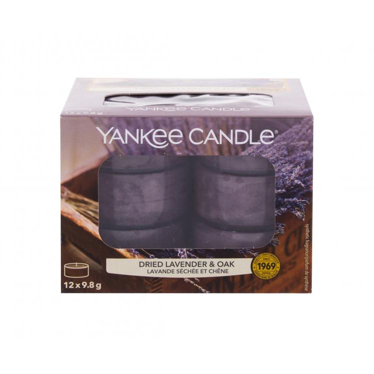 Yankee Candle Dried Lavender &amp; Oak Ароматна свещ 117,6 g