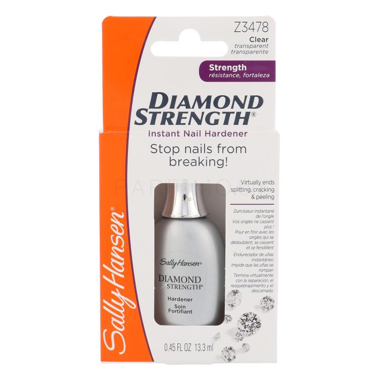 Sally Hansen Diamond Strength Instant Nail Hardener Грижа за ноктите за жени 13,3 ml увредена опаковка