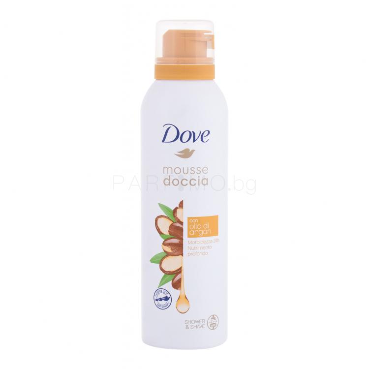 Dove Shower Mousse Argan Oil Душ пяна за жени 200 ml