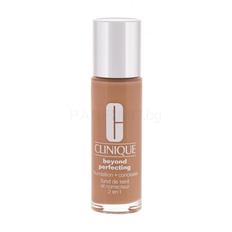 Clinique Beyond Perfecting Foundation + Concealer Фон дьо тен за жени 30 ml Нюанс CN78 Nutty