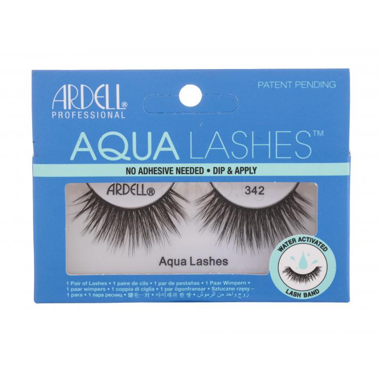 Ardell Aqua Lashes 342 Изкуствени мигли за жени 1 бр Нюанс Black