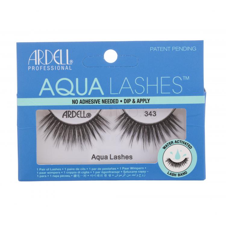 Ardell Aqua Lashes 343 Изкуствени мигли за жени 1 бр Нюанс Black