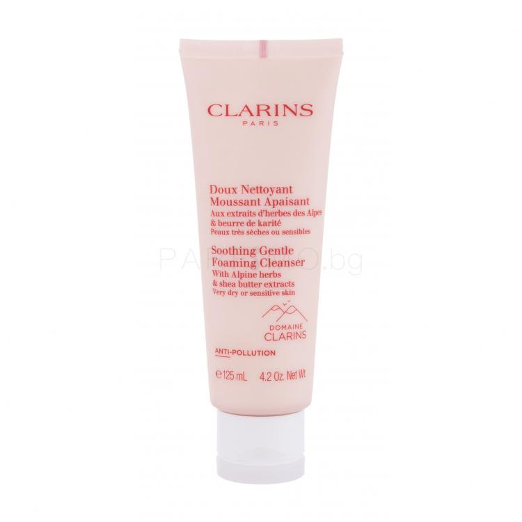 Clarins Soothing Gentle Почистващ крем за жени 125 ml