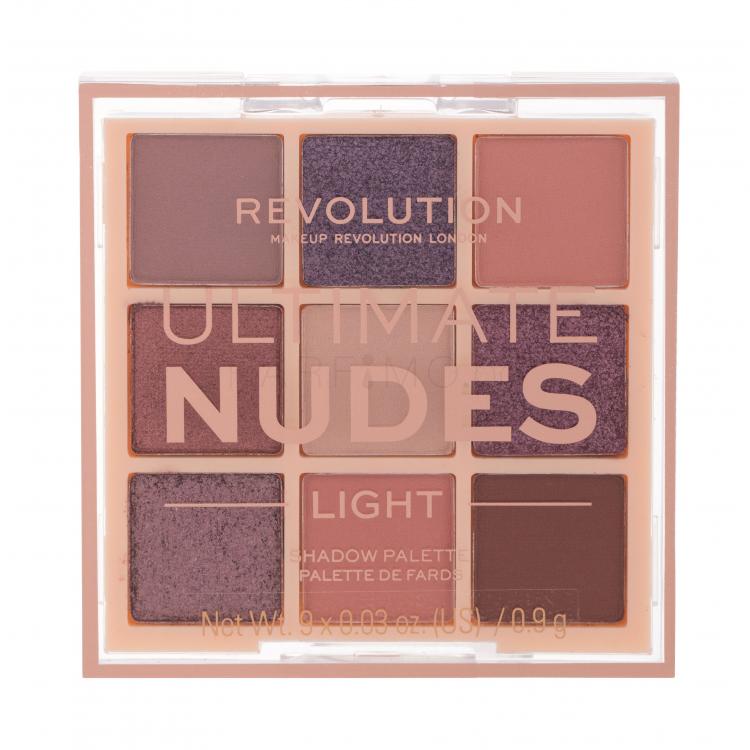 Makeup Revolution London Ultimate Nudes Сенки за очи за жени 8,1 g Нюанс Light