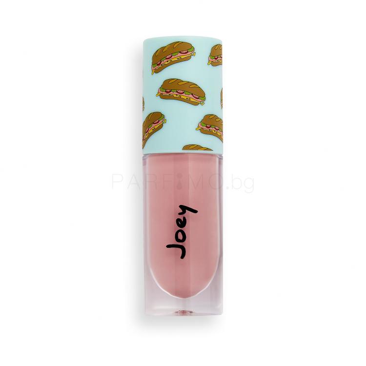 Makeup Revolution London X Friends Блясък за устни за жени 4,6 ml Нюанс Joey