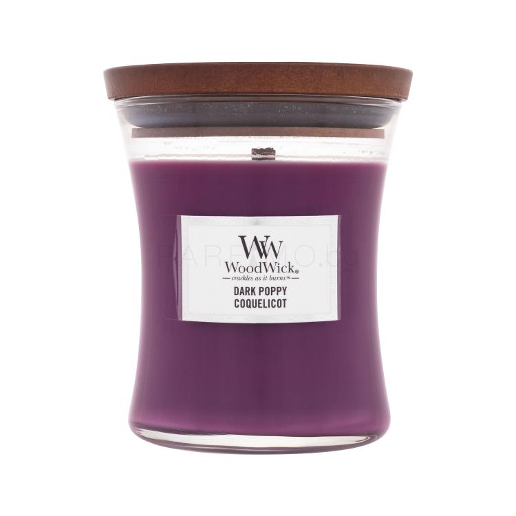 WoodWick Dark Poppy Ароматна свещ 275 g