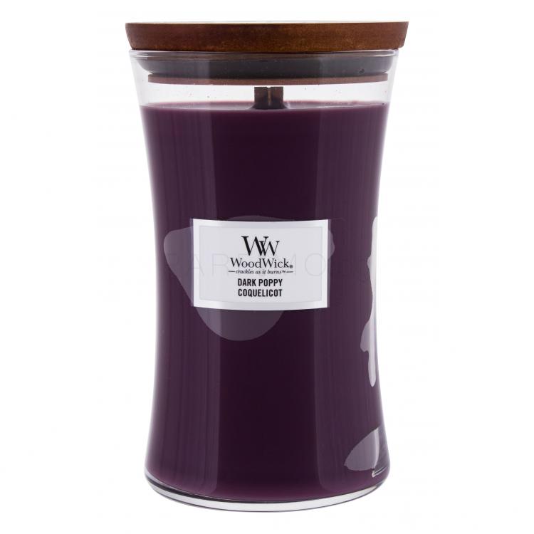 WoodWick Dark Poppy Ароматна свещ 610 g