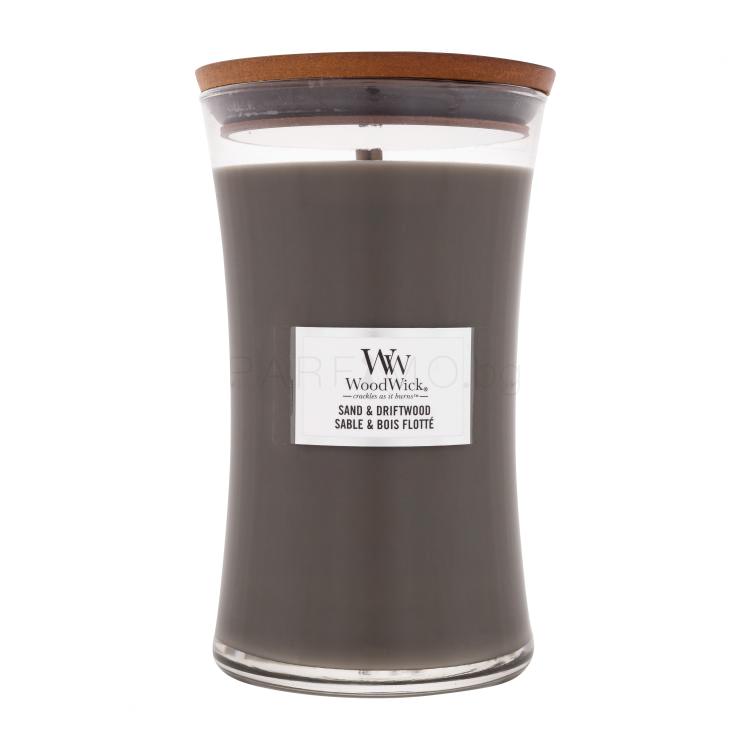 WoodWick Sand &amp; Driftwood Ароматна свещ 610 g