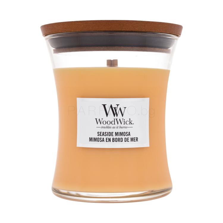 WoodWick Seaside Mimosa Ароматна свещ 275 g