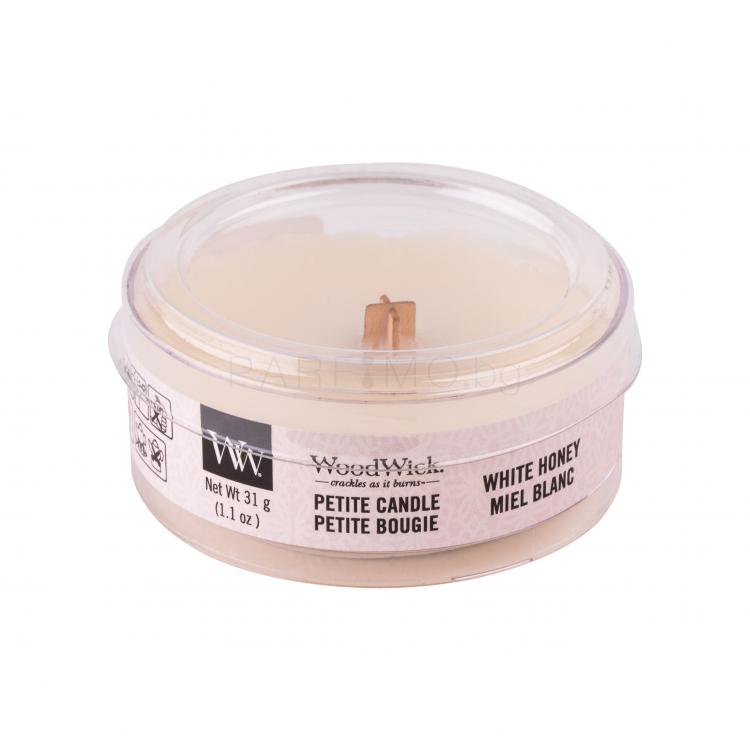 WoodWick White Honey Ароматна свещ 31 g