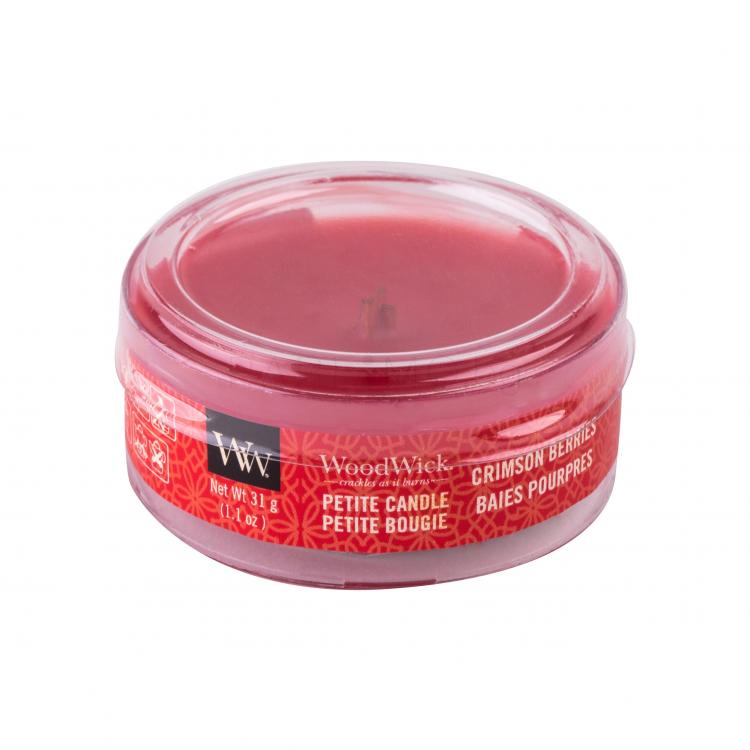 WoodWick Crimson Berries Ароматна свещ 31 g