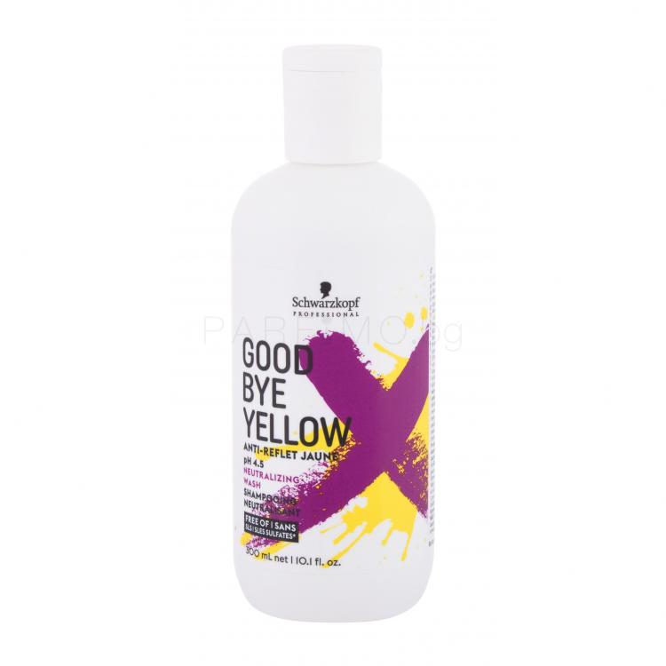 Schwarzkopf Professional Goodbye Yellow pH 4.5 Neutralizing Wash Шампоан за жени 300 ml