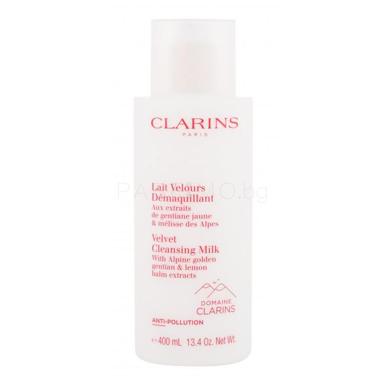 Clarins Velvet Cleansing Milk Тоалетно мляко за жени 400 ml