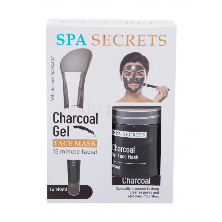 Xpel Spa Secrets Charcoal Gel Face Mask Маска за лице за жени 140 ml