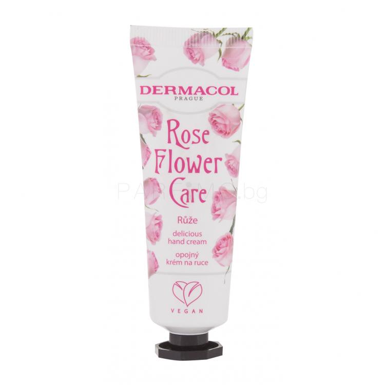 Dermacol Rose Flower Care Крем за ръце за жени 30 ml