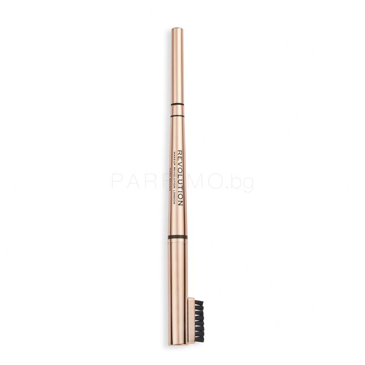 Makeup Revolution London Balayage Brow Молив за вежди за жени 0,38 g Нюанс Dark Brown