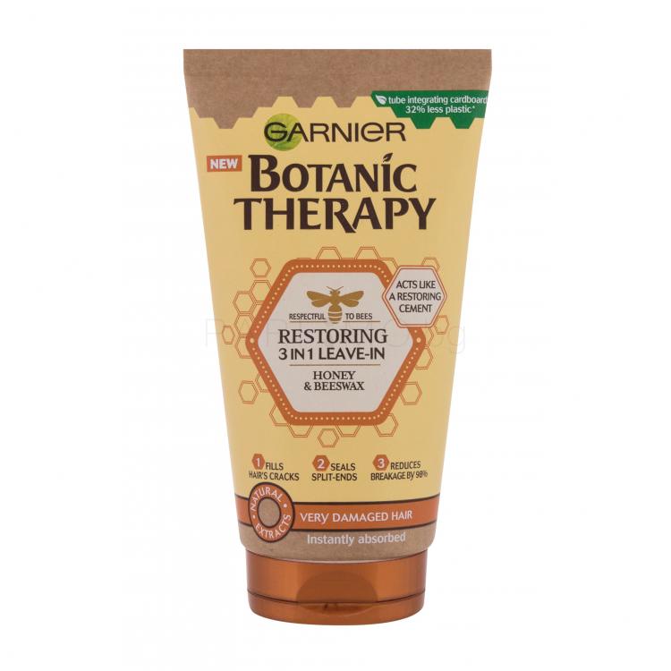 Garnier Botanic Therapy Honey &amp; Beeswax 3in1 Leave-In Грижа „без отмиване“ за жени 150 ml