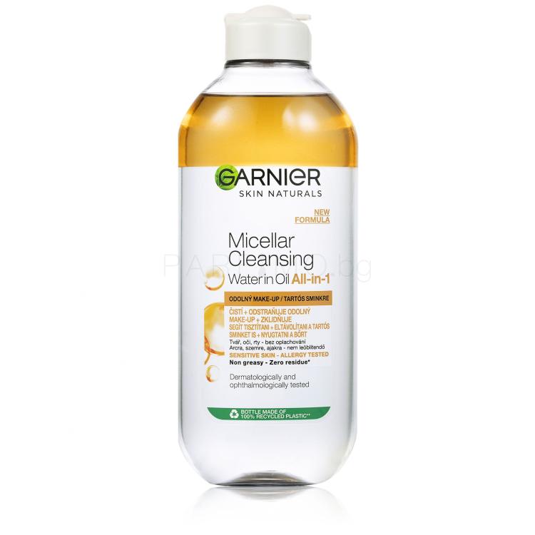 Garnier Skin Naturals Two-Phase Micellar Water All In One Мицеларна вода за жени 400 ml