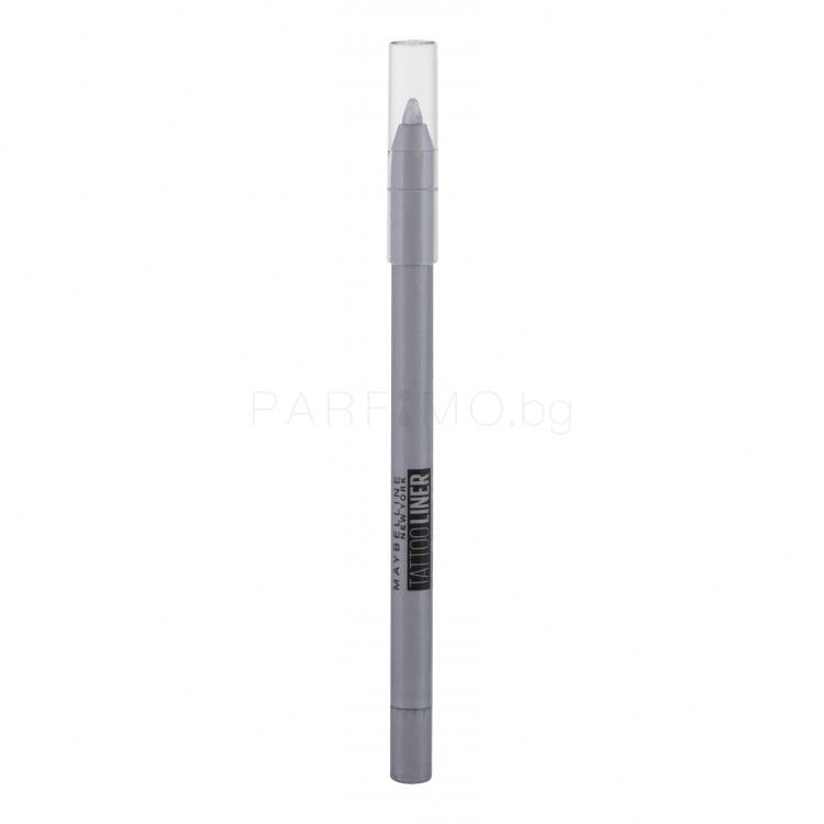 Maybelline Tattoo Liner Молив за очи за жени 1,3 g Нюанс 961 Sparkling Silver