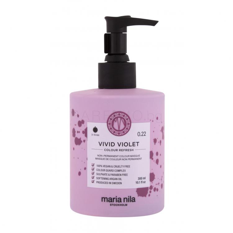 Maria Nila Colour Refresh Боя за коса за жени 300 ml Нюанс 0,22 Vivid Violet