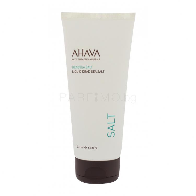 AHAVA Deadsea Salt Liquid Deadsea Salt Соли за вана за жени 200 ml ТЕСТЕР