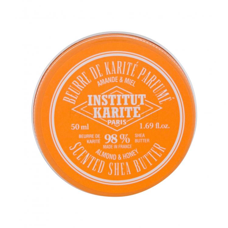 Institut Karité Scented Shea Butter Almond &amp; Honey Масло за тяло за жени 50 ml