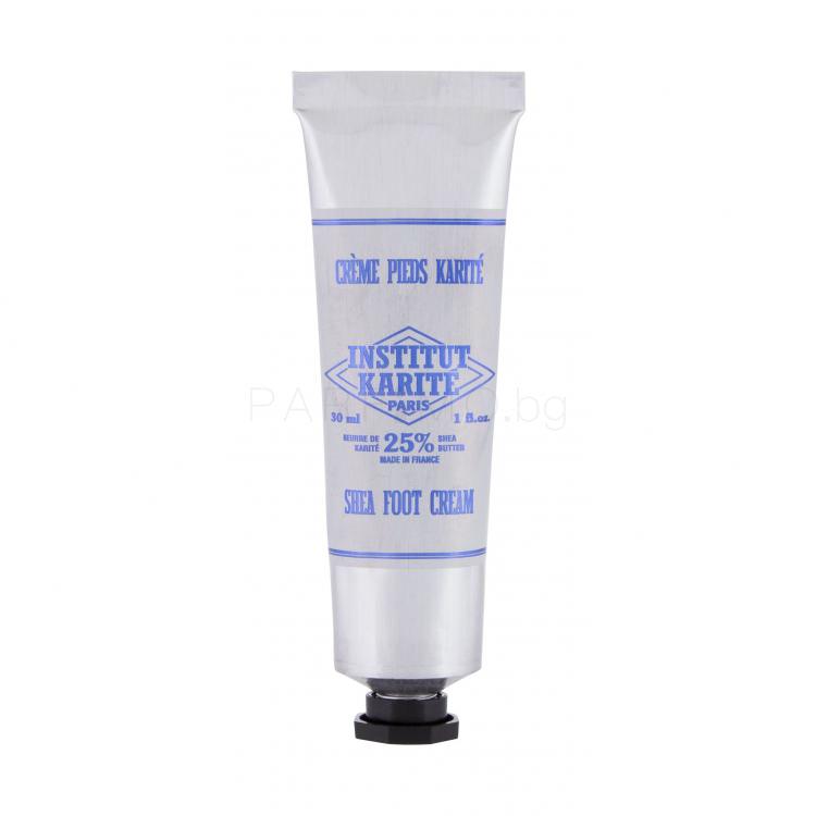 Institut Karité Shea Foot Cream Milk Cream Крем за крака за жени 30 ml