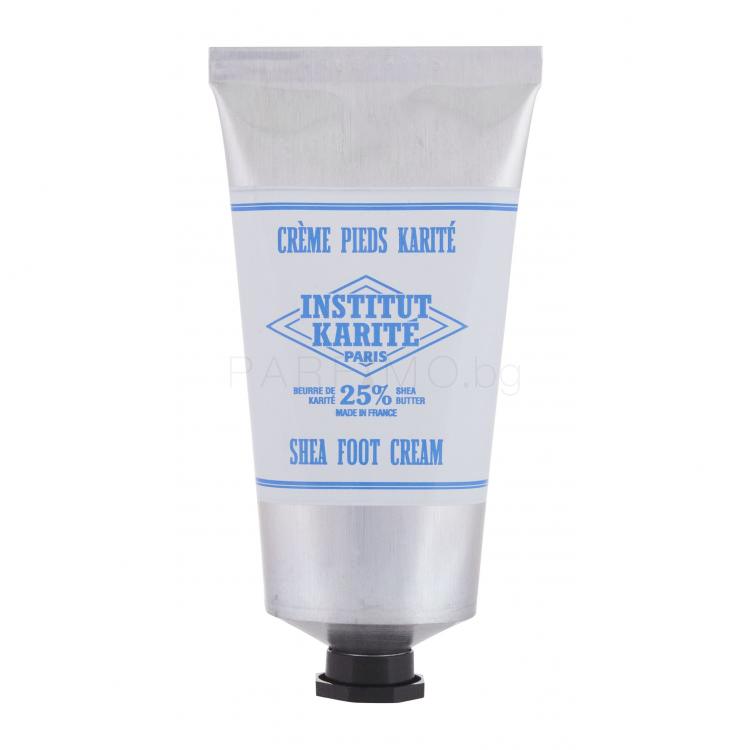 Institut Karité Shea Foot Cream Milk Cream Крем за крака за жени 75 ml