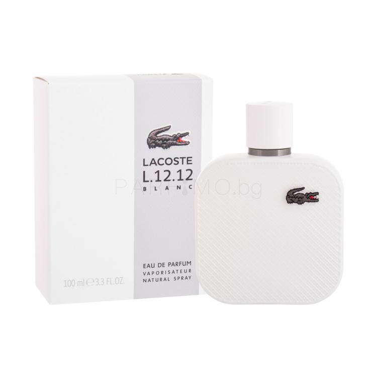 Lacoste L.12.12 Blanc Eau de Parfum за мъже 100 ml увредена кутия