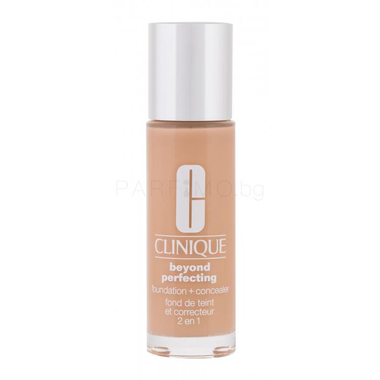 Clinique Beyond Perfecting Foundation + Concealer Фон дьо тен за жени 30 ml Нюанс CN 40 Cream Chamois