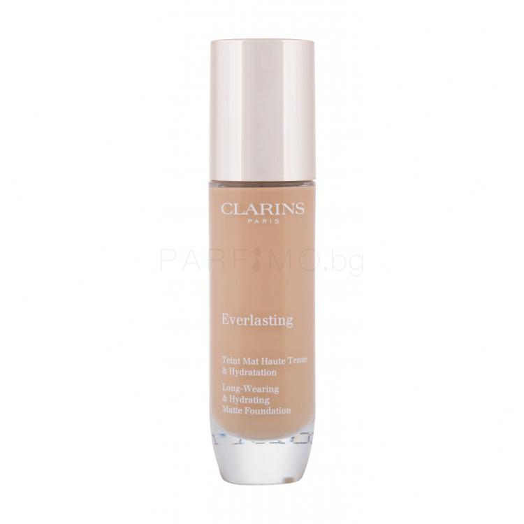 Clarins Everlasting Foundation Фон дьо тен за жени 30 ml Нюанс 110,5W Tawny