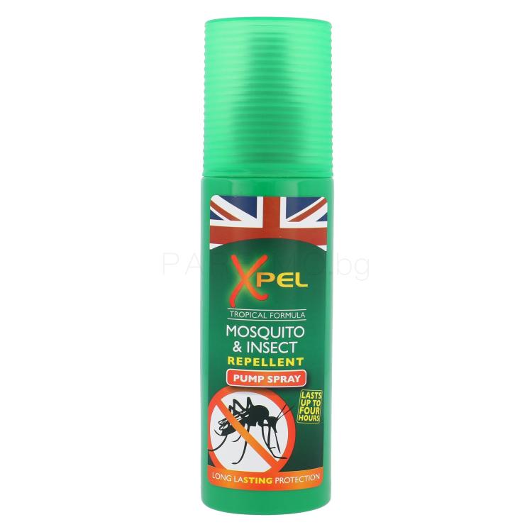 Xpel Mosquito &amp; Insect Репелент 120 ml увреден флакон