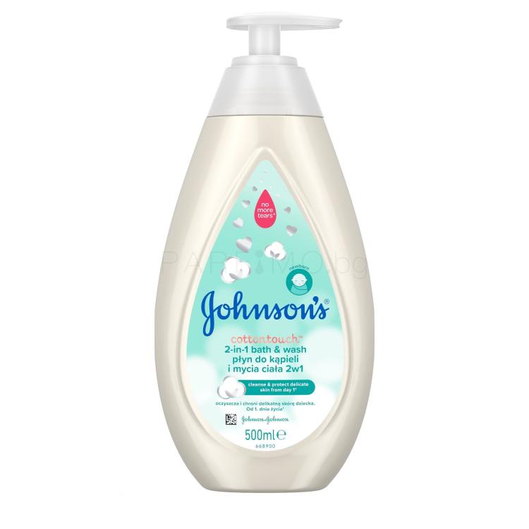 Johnson´s CottonTouch 2-in-1 Bath &amp; Wash Душ гел за деца 500 ml