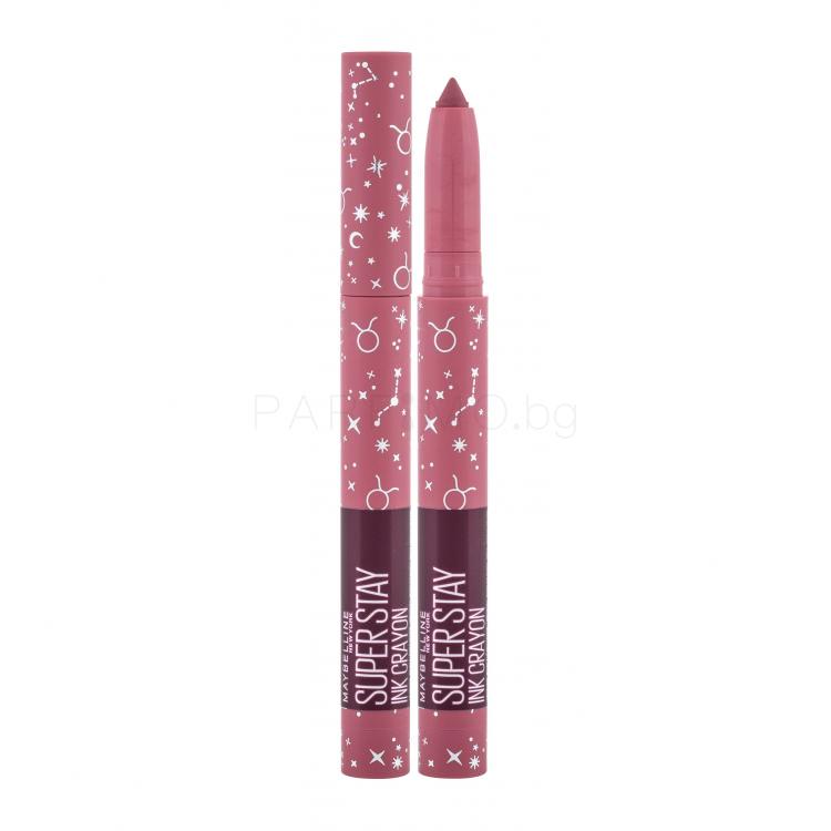 Maybelline Superstay Ink Crayon Matte Zodiac Червило за жени 1,5 g Нюанс 25 Stay Exceptional