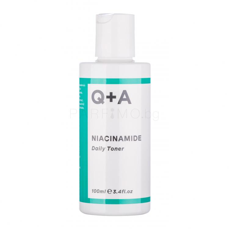 Q+A Niacinamide Daily Toner Почистваща вода за жени 100 ml