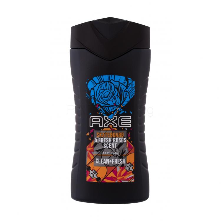 Axe Skateboard &amp; Fresh Roses Scent Душ гел за мъже 250 ml