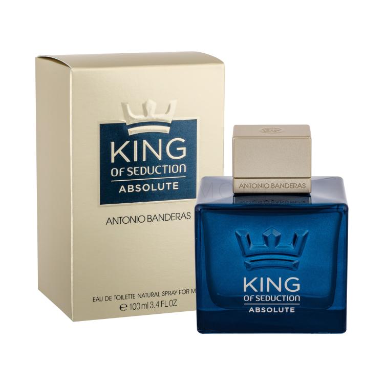 Banderas King of Seduction Absolute Eau de Toilette за мъже 100 ml увредена кутия