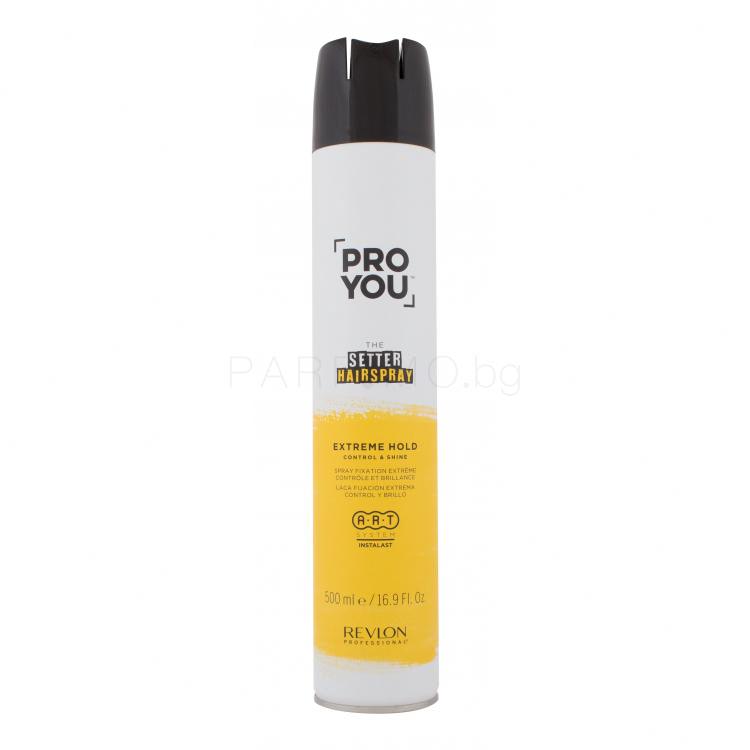 Revlon Professional ProYou The Setter Hairspray Extreme Hold Лак за коса за жени 500 ml