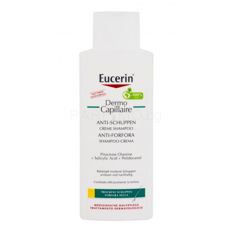 Eucerin DermoCapillaire Anti-Dandruff Creme Шампоан за жени 250 ml