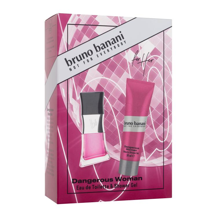 Bruno Banani Dangerous Woman Подаръчен комплект EDT 30 ml + душ гел 50 ml