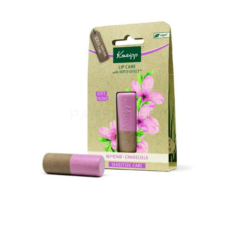 Kneipp Lip Care Almond &amp; Candelilla Балсам за устни за жени 4,7 g