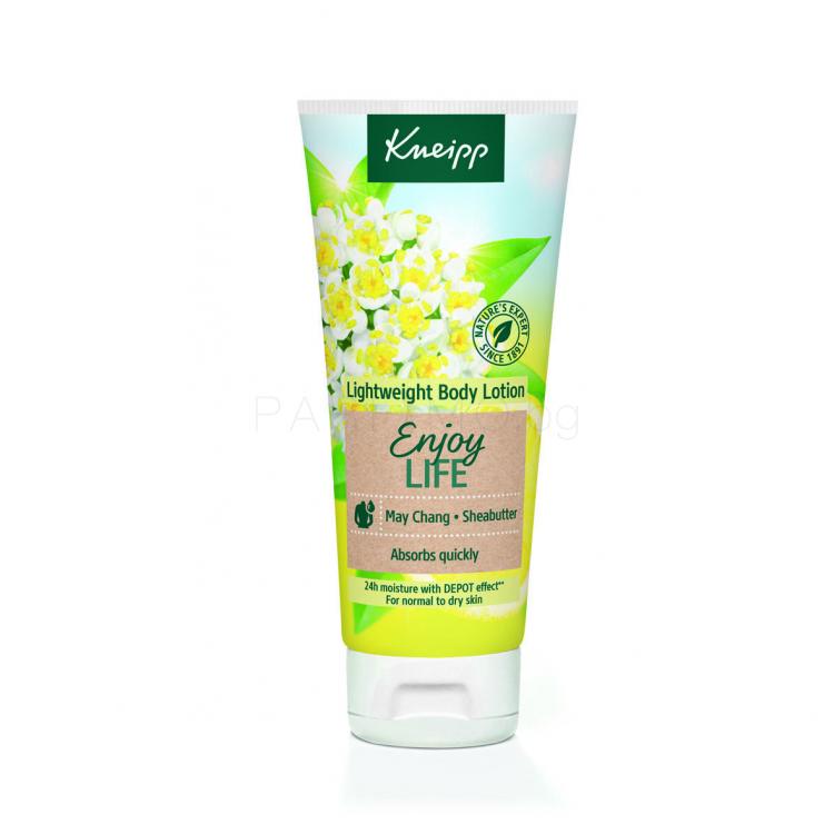 Kneipp Enjoy Life May Chang &amp; Sheabutter Лосион за тяло за жени 200 ml