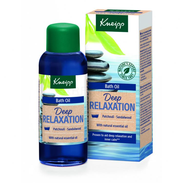 Kneipp Deep Relaxation Bath Oil Patchouli &amp; Sandalwood Душ олио 100 ml